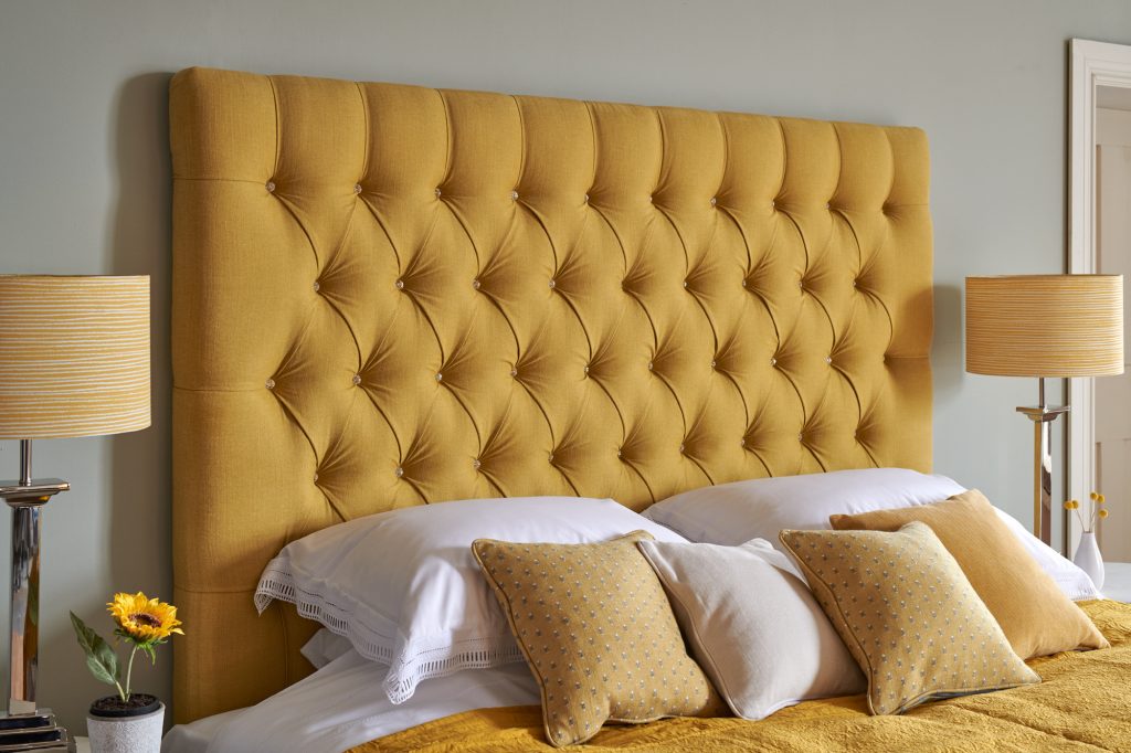 type of fabric for headboard