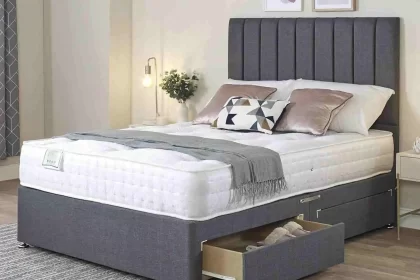 How to clip a divan bed together