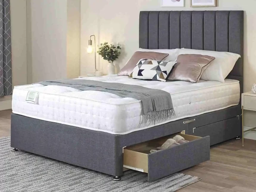 How to clip a divan bed together