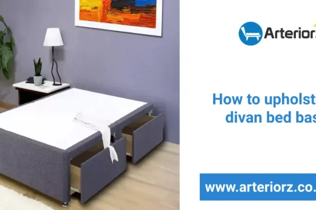 How to upholster a divan bed base
