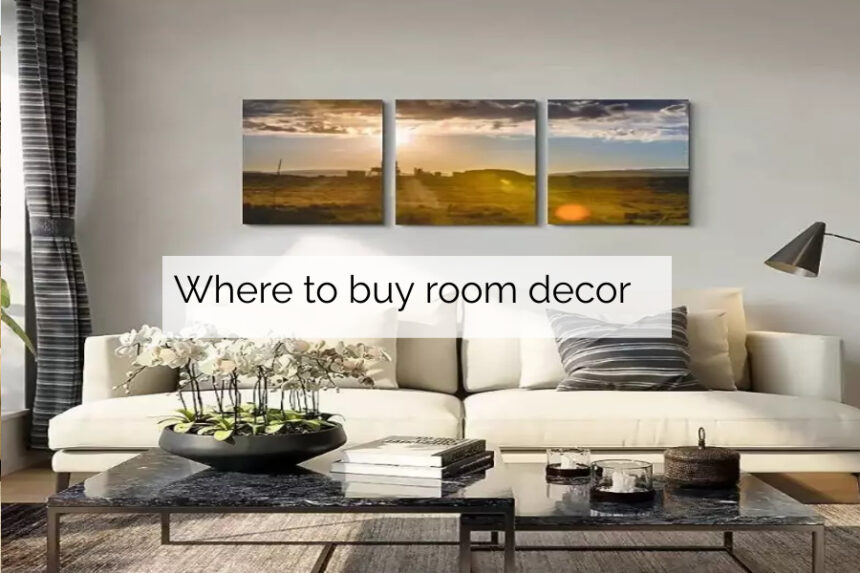 Where to buy room decor
