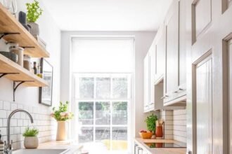 How to Create A Narrow Galley Kitchen