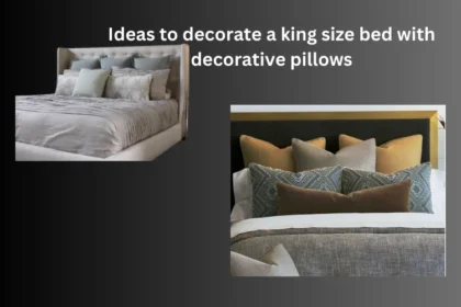 Kings size bed pillows