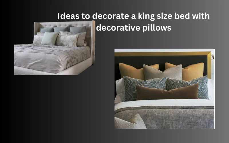 Kings size bed pillows